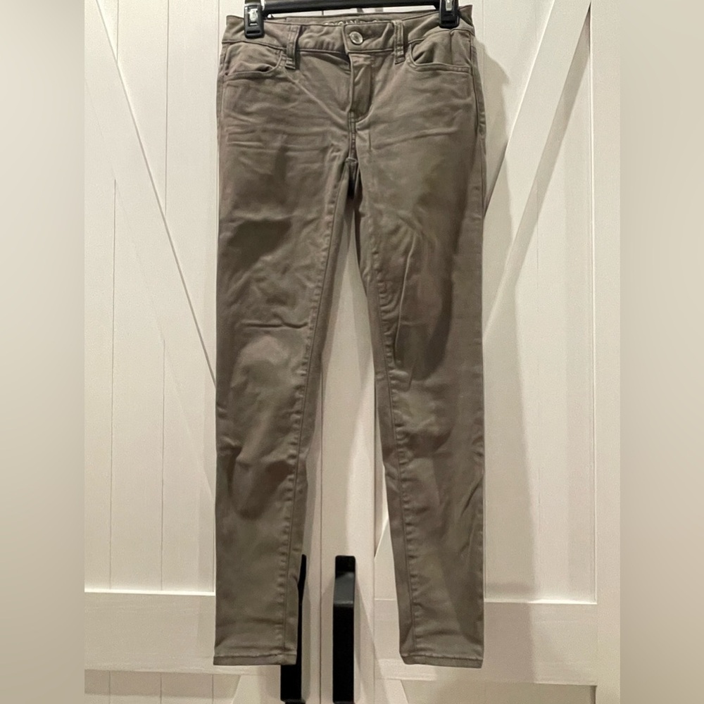 American Eagle - Super Stretch Jegging - Grey - 0 Short